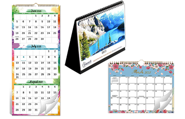 Custom Wire O Calendar Printing