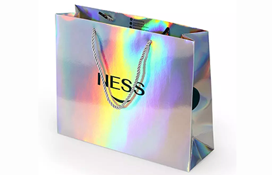 Custom Holographic Paper Gift Bag