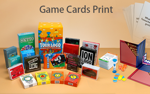 Game Cards Printing Service